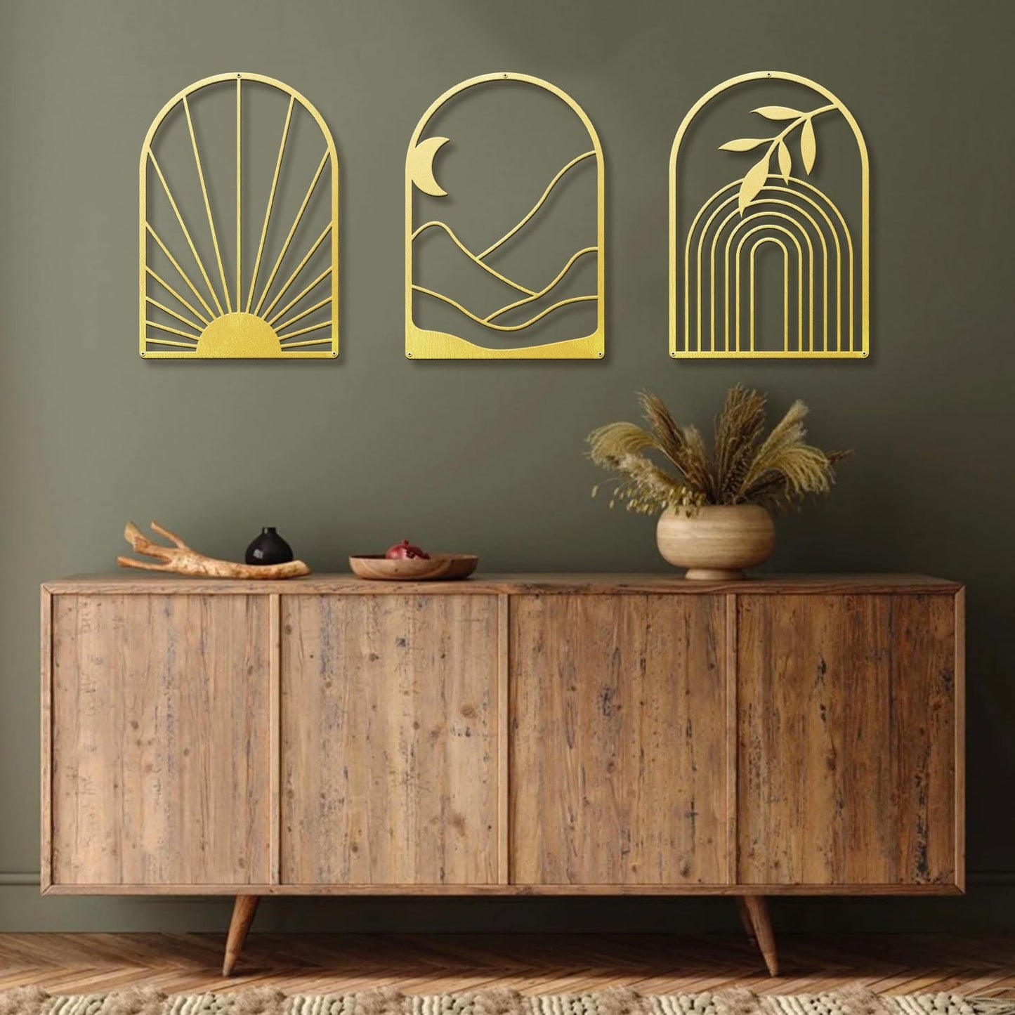 Black Metal Wall Decor