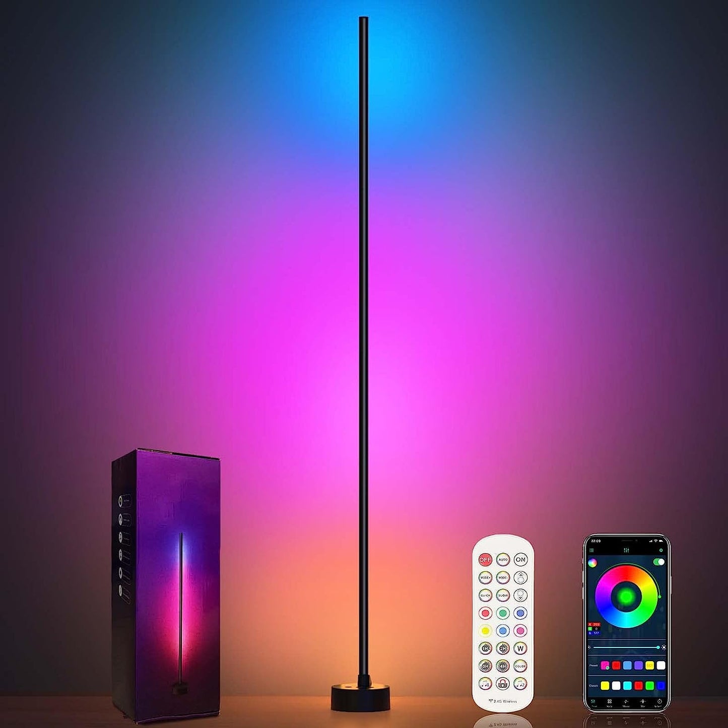Smart RGB LED Corner Lamp