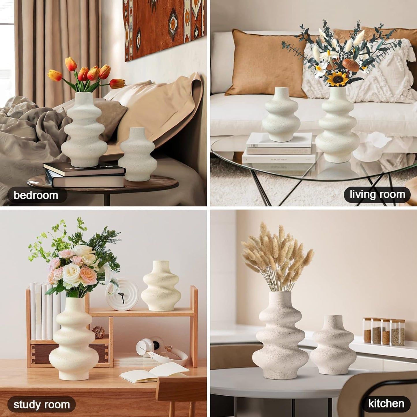Ceramic Vases Set