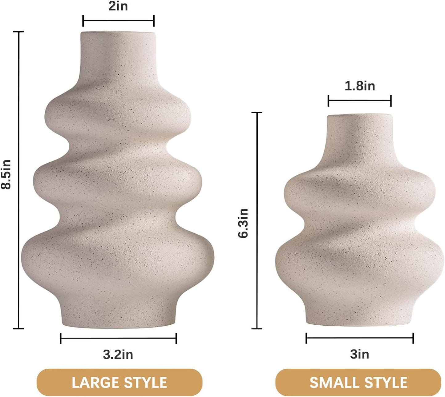 Ceramic Vases Set