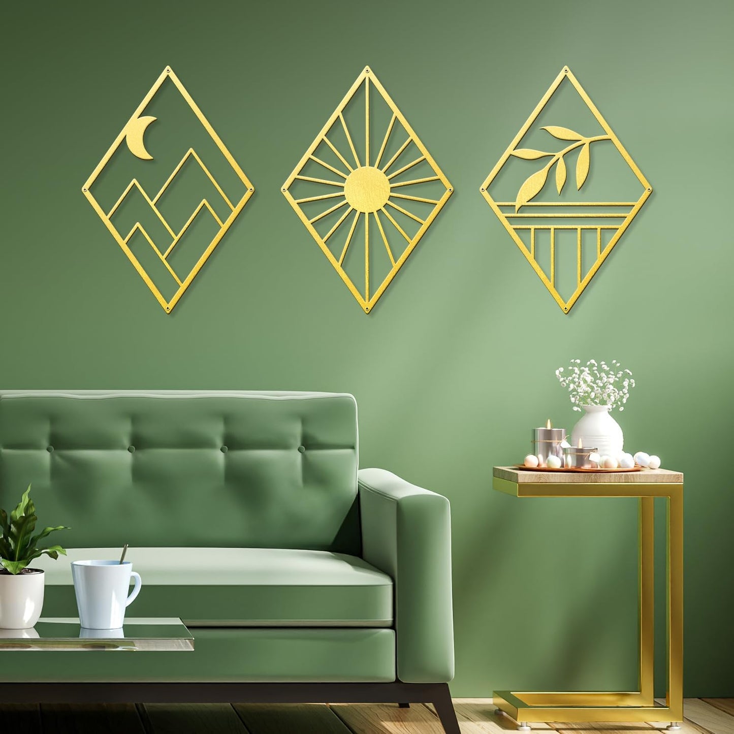Black Metal Wall Decor