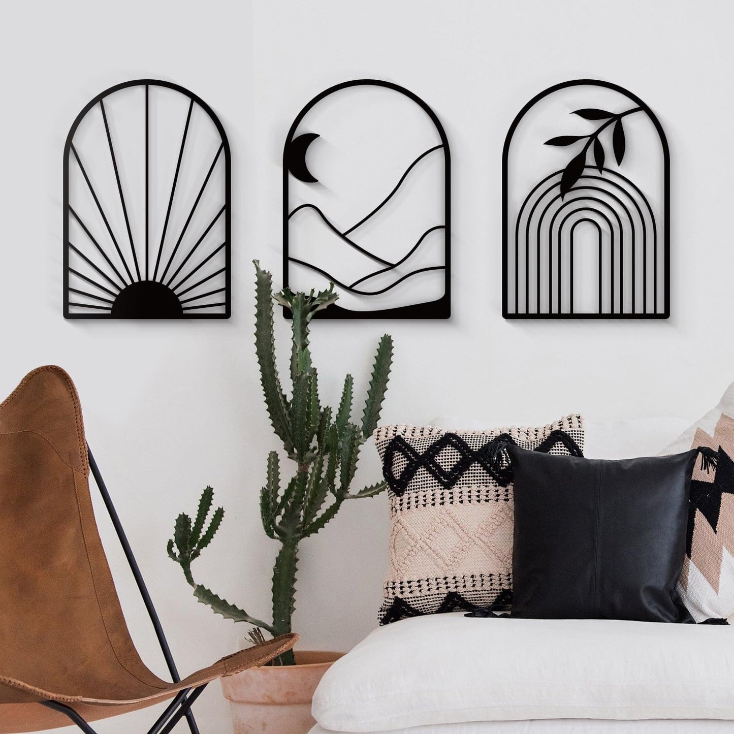 Black Metal Wall Decor