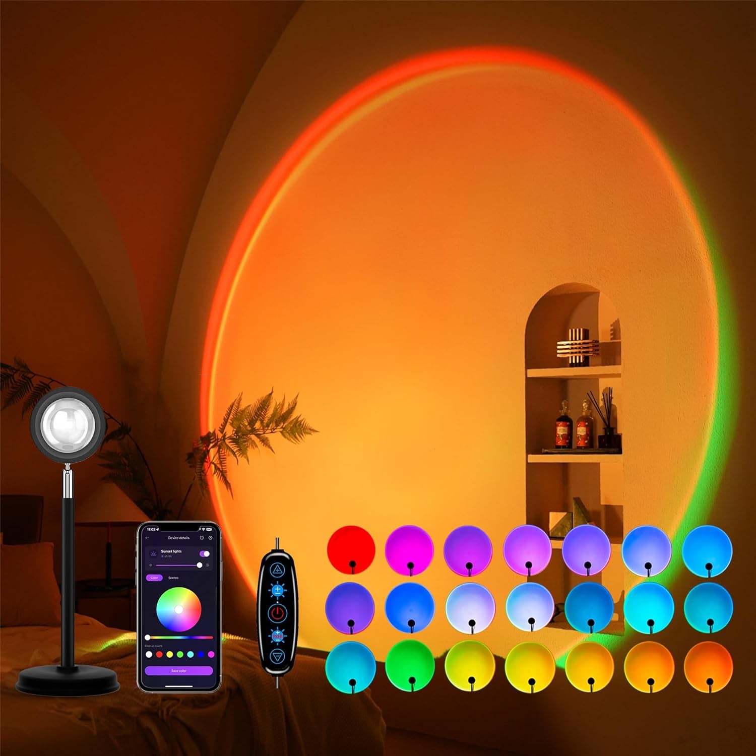 Sunset Lamp Projector