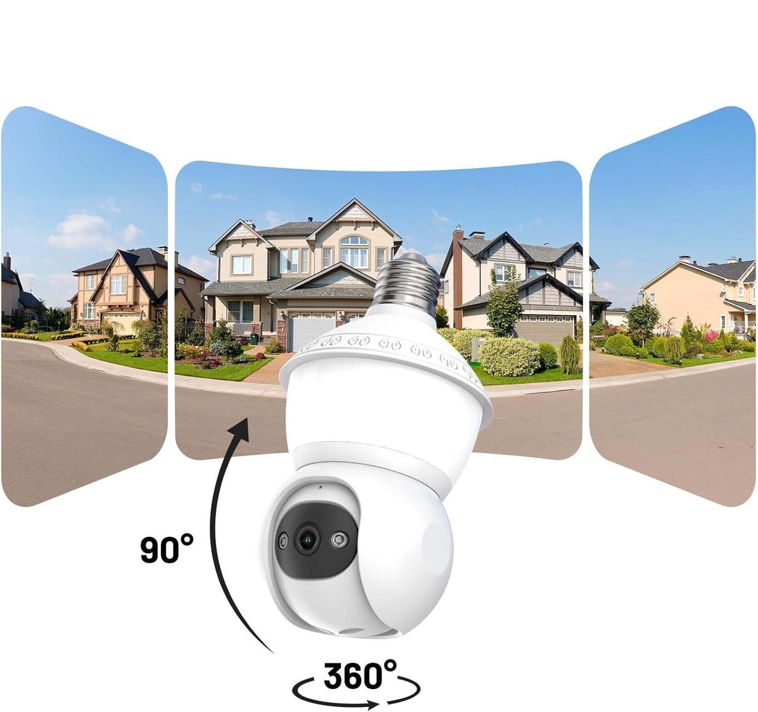 Light Bulb Security Camera